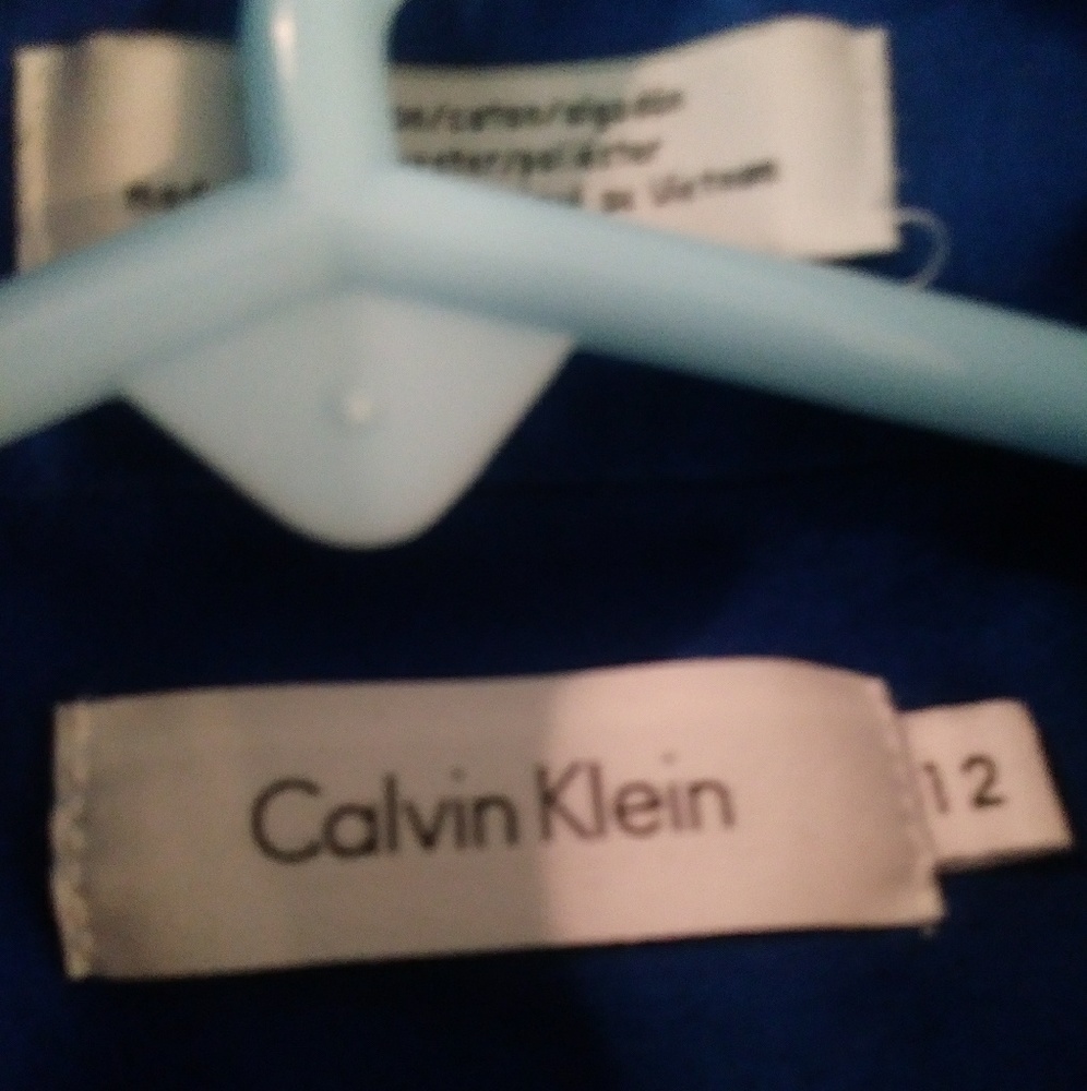 Calvin Klein and Izod boys size 12 dress shirts - Picture 3 of 8